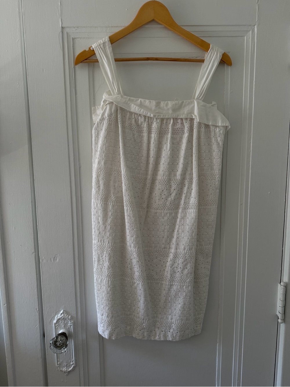 Lily Pulitzer White Eyelet Sundress with Straps